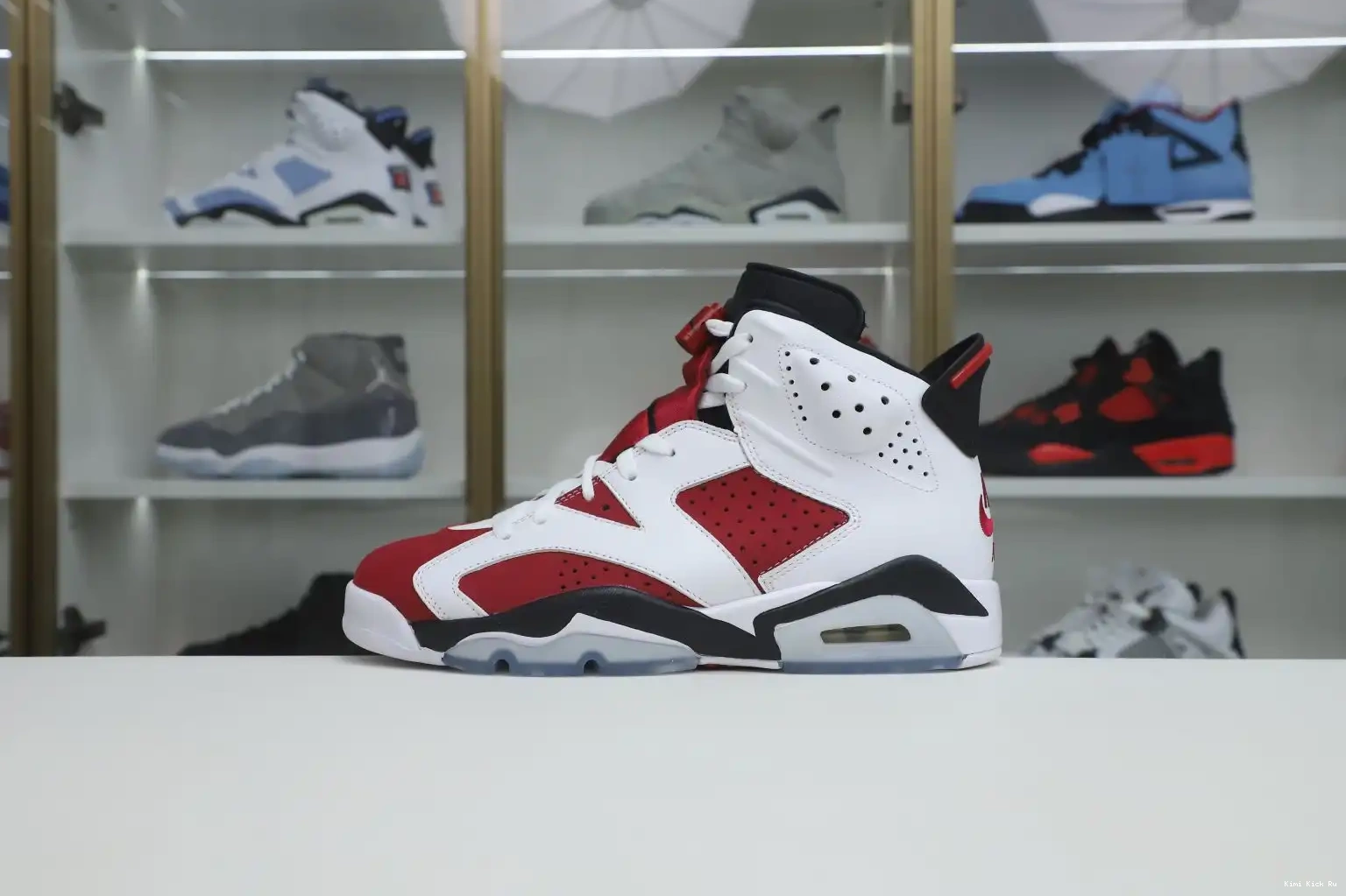 JORDAN 2021 Kimikick AIR 'CARMINE' RETRO OG 6 0725
